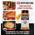 thumbnail image 4 of Heath Riles BBQ Rub - Honey Seasoning, Champion Pitmaster Recipe, Legendary BBQ Rubs For Smoking & Grilling, 80+ BBQ Championships, 8 oz., 4 of 5