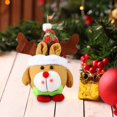 thumbnail image 2 of Gibobby Fiestas Adornos de Navidad Sentado Plump Santa Muñeco de nieve Muñeco de peluche Decoraciones de Navidad Árbol de Navidad Juguetes de peluche Adornos(C), 2 of 5