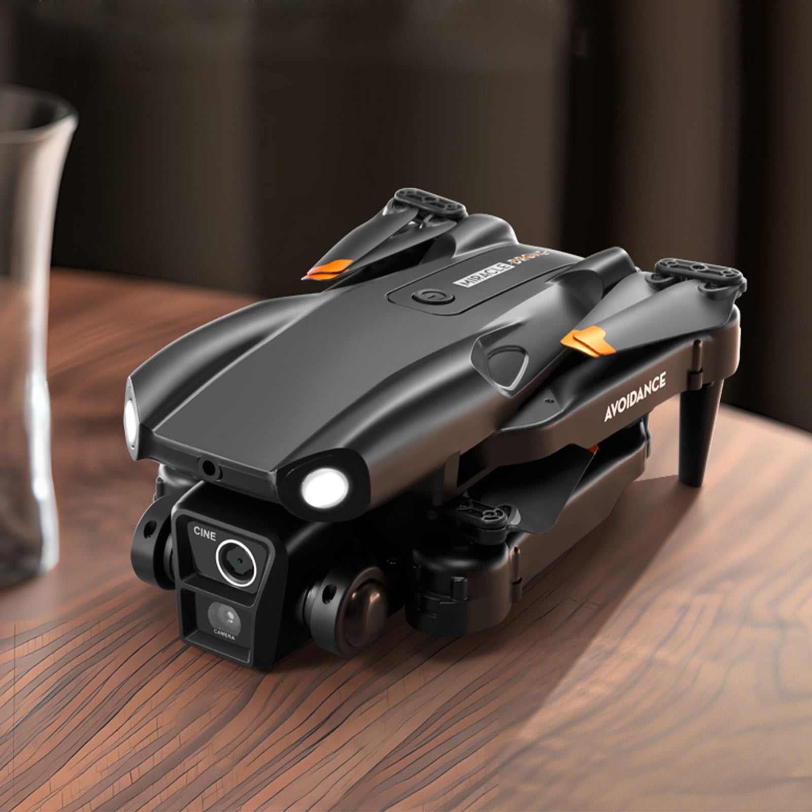 Drone with Dual 1080P Camera, Obstacle Avoidance & Optical Flow, Foldable Design with Long Flight Time for Beginners and Enthusiasts