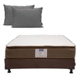 thumbnail image 1 of Colchón Matrimonial + Box Bless + Almohada 2-Pack Restonic Dicasa Nautilus, 1 of 8