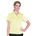 thumbnail image 1 of Monterey Club Women's Signature Pique Solid Golf Polo Shirt #2054, 1 of 2