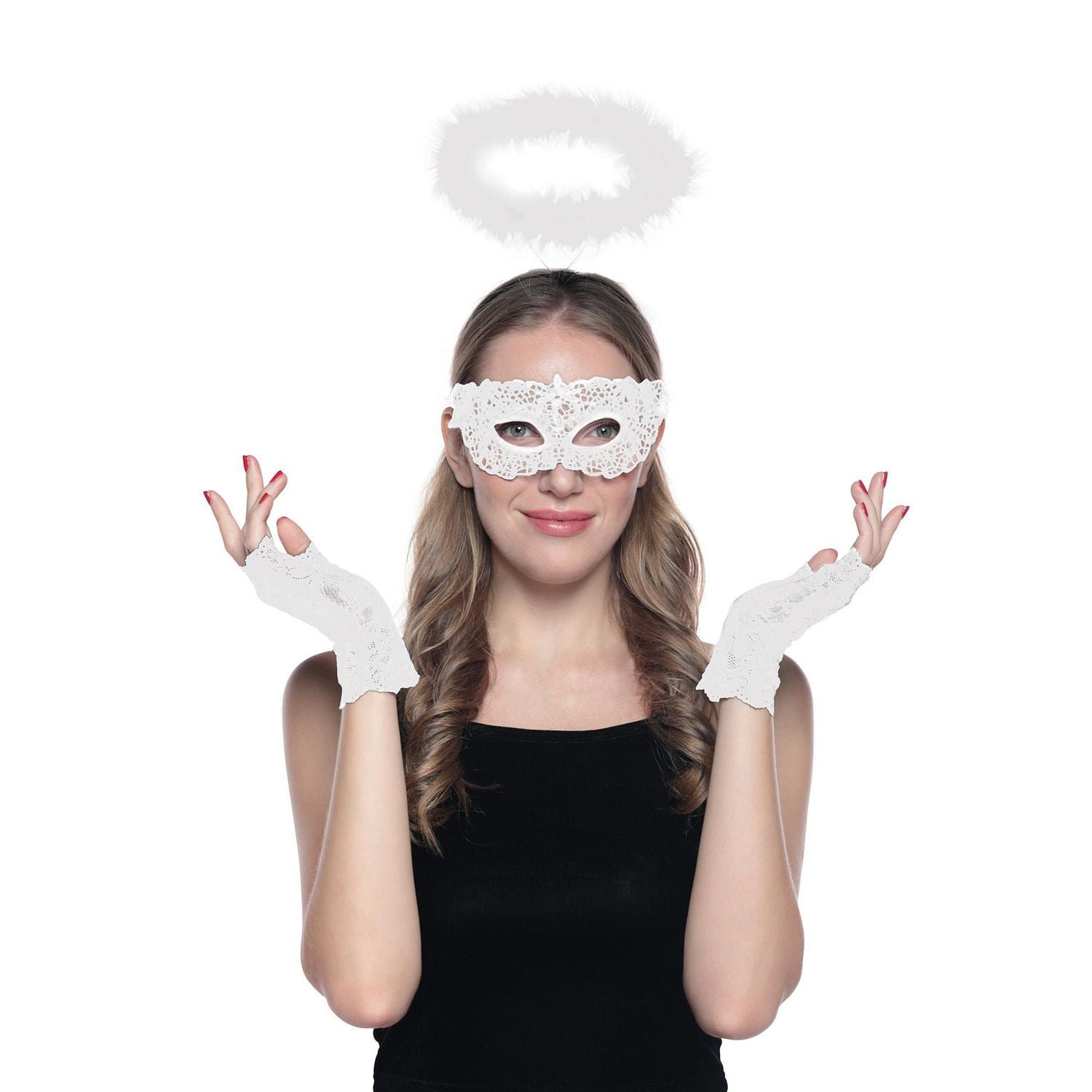 WAY TO CELEBRATE WHITE ANGEL SET