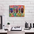 thumbnail image 3 of Epic Graffiti 'Ice Pops 1' by Dean Russo, Canvas Wall Art, 16"x12", 3 of 8