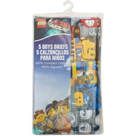 Boys Lego® 5-Pack Briefs - Assorted 4