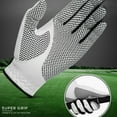 thumbnail image 4 of ruzhgo Single Men Left Hand Golf Glove Training Practice Sticky Comfortable Beginner Professional Protector Portable Outdoor Blue Blue, 4 of 6