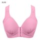 thumbnail image 1 of Sujetador Inalámbrico Transpirable Hebilla Frontal Correa Ancha Ropa Interior Delgada para Mujer Niña, Morado Rojo, 36/80 kenally AP001203-31, 1 of 7