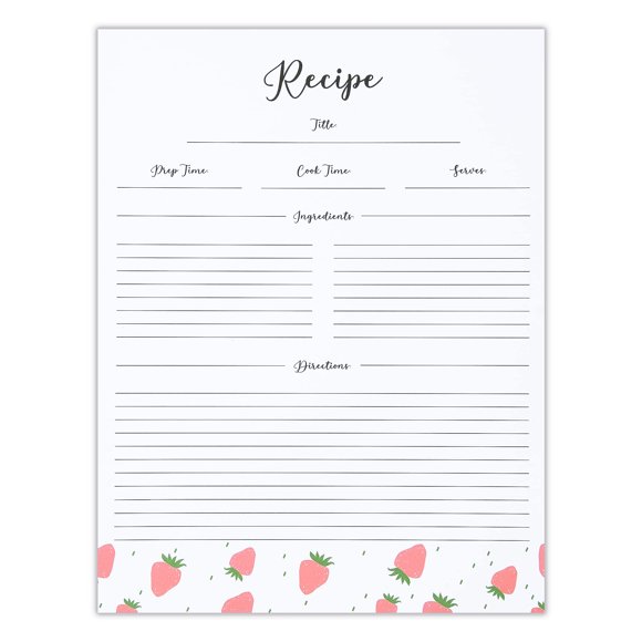 Hallmark Recipe Binder