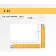 thumbnail image 3 of HOUSELABELS Compatible with DK-1202 Replacement Roll for Brother QL Label Printers; 300 Shipping Labels; 2-3/7" x 4" (62mm*100mm) - 13 Rolls, 3 of 7