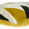 thumbnail image 4 of HomeStock Old World Opulence Throw Pillow - Removable Cover, Embroidered Geometric Design, Durable, Stylish Accent for Any Room, Modern Accent Pillow for Couches, Couch Pillow-Color:Yellow and Cream, 4 of 10