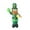Green, variant on Teissuly 2.4m/7.87Ft St Patricks Day Irish Characters Inflatable Led Lighted Decoration Party Indoor Outdoor Yard Patio Garden Decoration
