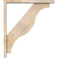 thumbnail image 3 of Ekena Millwork 3 1/2"W x 28"D x 32"H Funston Block Smooth Bracket w/ Offset Brace, Douglas Fir, 3 of 25