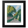 thumbnail image 2 of Maximilien Luce 15x18 Black Modern Framed Museum Art Print Titled - Surroundings of Rolleboise, the Return to the Farm (circa 1920), 2 of 5