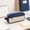Navy, variant on Large Capacity Stationery Pouch Bag, Multi Layer Zipper Pencil Case, Polyester Storage Organizer Bag, Portable Desk Storage Bag, Water Resistant Pencil Case Bag, Office Travel Organizer Bag