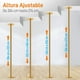 thumbnail image 3 of Tubo para Pole Dance Profesional SereneLife, Giratorio 360°, Altura Ajustable, Portátil y Desmontable, Bastón de Baile, Spinning Dancing Pole, Dorado, 3 of 8