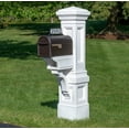 thumbnail image 5 of Step2 Atherton 64" Grand Plastic Mail Post Kit Classic White, 5 of 30