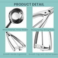 thumbnail image 6 of Cookie Scoop, Ice Cream Scoop,18/8 Stainless Steel, Cookie Scoops for Baking, 2Tbsp/ 30ml/ 1oz Cookie Dough Scoop, Ice Cream Scooper with Trigger Release, Cookie Scooper for Baking(#40), 6 of 10