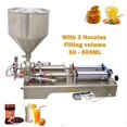 thumbnail image 2 of Techtongda 50-500ml Paste Liquid Filling Machine Pneumatic Dual-Purpose Piston Filler Dispenser, 2 of 16