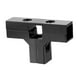 thumbnail image 3 of Conector de abrazadera para tubo cuadrado de 1" x 1" para accesorios de stand, ligero y resistente. Forma de T negra, 3 of 9