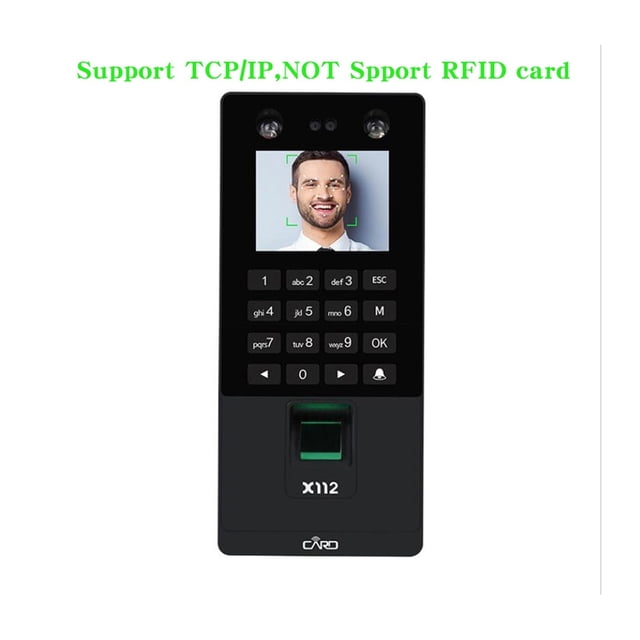 TCP/IP/USB Biometric Facial Door Access Control System Fingerprint Face Time Attendance Machine Keypad Reader
