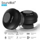 thumbnail image 4 of Soundbot SB510 HD Altavoz de ducha Bluetooth resistente al agua, altavoz portátil manos libres con micrófono incorporado, 6 horas de reproducción, botones de control y ventosa dedicada para duchas (ne, 4 of 5