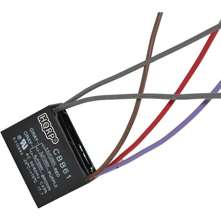 HQRP Capacitor for Hampton Bay Ceiling Fan 3.5uf+5uf+6uf 5-Wire