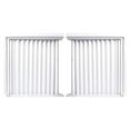 thumbnail image 2 of Clearance Fixing Clip under $10,Washranp 2Pcs Air Conditioner Side Panel With Frame Room Accordion Filler Kit For Window Air Conditioner Replacement Screen, 2 of 9
