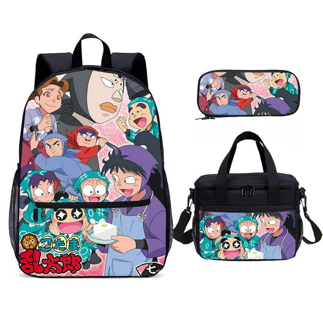 Juego de mochilas Nintamas Rantars de 3 piezas para la escuela con bolsa de almuerzo