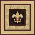 thumbnail image 2 of Fleur de Lys II Poster Print by janice Gaynor (24 x 24), 2 of 2
