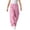 Pink-08, variant on Nugftut Girls Sweatpants Elastic Waist Loose Wide Leg Pants with Pockets Sizes 9-10