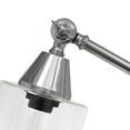 thumbnail image 6 of Lalia Home 25"-28" Vertically Adjustable Desk Lamp, Chrome, 6 of 9
