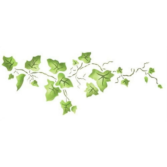 Large Ivy Border Wall Stencil SKU #041B by Designer Stencils