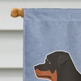 thumbnail image 3 of Carolines Treasures CK3617CHF Rottweiler Bienvenue Drapeau Toile Taille Maison, 3 of 4