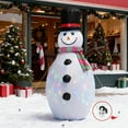 thumbnail image 3 of Magotan 5ft Christmas Inflatables Outdoor Decoration Snowman Christmas Blow Ups with Built in LED Lights Xmas Garden Yard Lawn Decoration, 3 of 7
