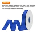 thumbnail image 3 of Uxcell 5/8" 50 Yard Satin Ribbon Grosgrain Thin Solid Silk Wedding Bouquet Ribbon for Valentine's Day Gift Wrapping Blue, 3 of 7