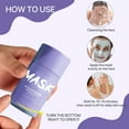 Eggplant Facial Mask Without Pores, Deep Cleaning, Facial Mask With