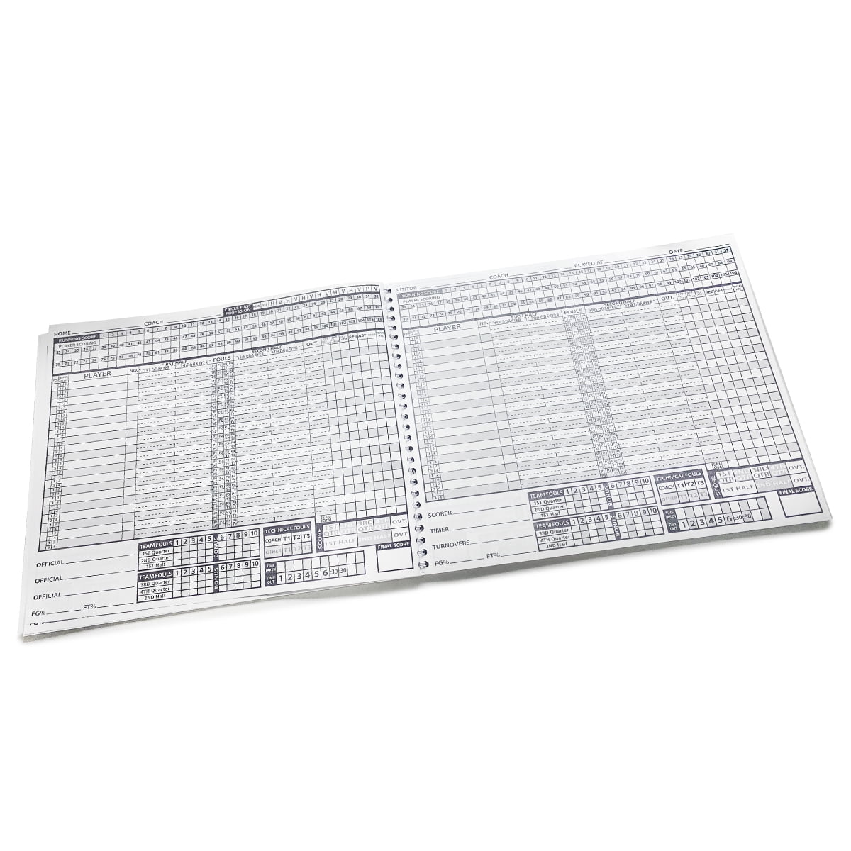 Markwort Mark V Basketball Scorebook