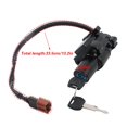 thumbnail image 2 of LABLT Ignition Switch Fuel Gas Cap Lock Keys Kit Replacement for CB500F CB500X CBR500R 2013-2018, 2 of 7