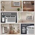 thumbnail image 3 of TCL 6,000 BTU Window Air Conditioner (White) - 250 Sq ft, LED Display, Included Remote - W6W32, 3 of 20