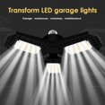 thumbnail image 2 of Garaje LED Plegable Industrial Luz Exterior Patio Taller Lámpara (2Blanco) Hugtrwg Para estrenar, 2 of 9