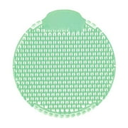 Tough Guy Urinal Screen,Round,Green,2 lb,PK10 55FJ82