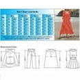 thumbnail image 3 of Women's 3/4 Sleeve Crew Neck Boho Dress - Solid Color, Loose Fit with Pockets - Casual/Summer Sundress, 3 of 4