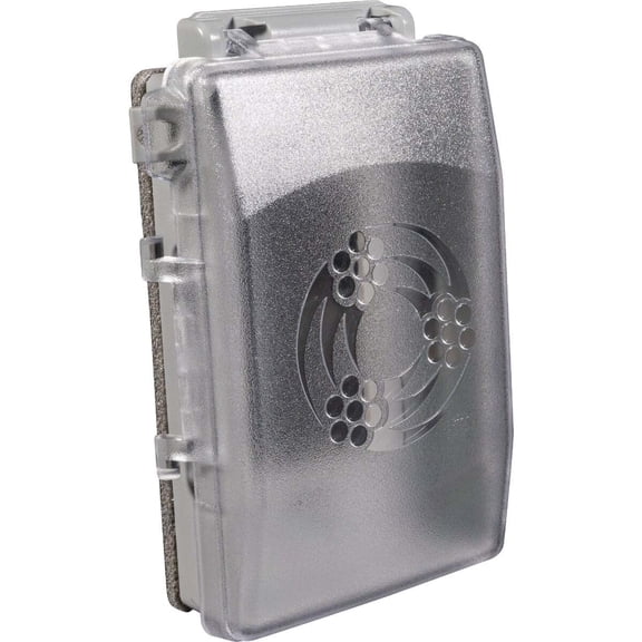 Southwire Single Gang Non-Metallic Multi-Use Clear Weatherproof Cover P1GFC-C