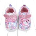 thumbnail image 4 of SYNPOS 0-18M Baby Girl Colorful Canvas Soft Sole Shoes Prewalker Sneaker, 4 of 8