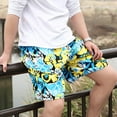 thumbnail image 3 of Pantalones de playa para hombre, de secado rápido, sueltos, finos, de cinco puntos, para hombre, deportivos, informales, de secado rápido, para playa, 3 of 6
