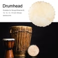 thumbnail image 1 of Parche de piel de cabra para tambor de percusión de pandereta africana (diámetro 370 mm), 1 of 6