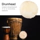 thumbnail image 1 of Parche De Tambor Parche de piel de cabra para tambor de percusión de pandereta africana (diámetro 300 mm), 1 of 6