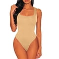 thumbnail image 5 of Skinny Polyester Bodysuit,Women's Underwear Leggings Slim Jumpsuit Bodysuit Top, 5 of 6