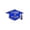 Blue-1, variant on 1-3Pcs 2026 Academic Metal Cap Brooch Badge Pin,Class of 2026 Graduation Cap Badge Pins for Students Academic Achievement Souvenir Academic Cap Badge