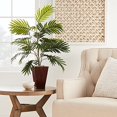 thumbnail image 5 of Areca Palm w/Bamboo Vase Silk Plant, 5 of 5