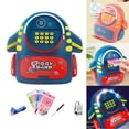 thumbnail image 4 of Cajero automático de huellas dactilares Hugo Mini Cajero Automático Juguetes Azul oscuro, 4 of 10